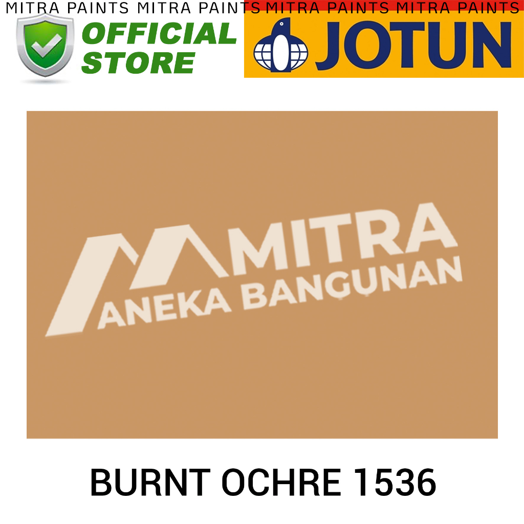 CAT TEMBOK JOTUN INTERIOR EKSTERIOR BURNT OCHRE 1536 / COKLAT JAPANDI