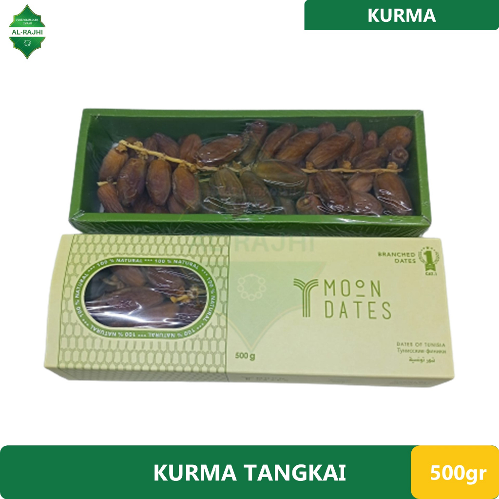 

Kurma Tangkai 500gr Moon Dates