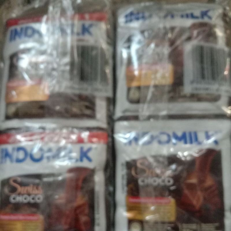 

Susu Indomilk saset Swiss choco isi 6 pcs