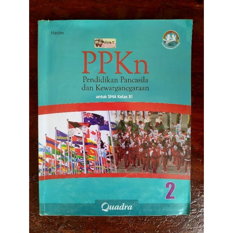 Buku Paket PPKn Penerbit Quadra SMA Kelas XI