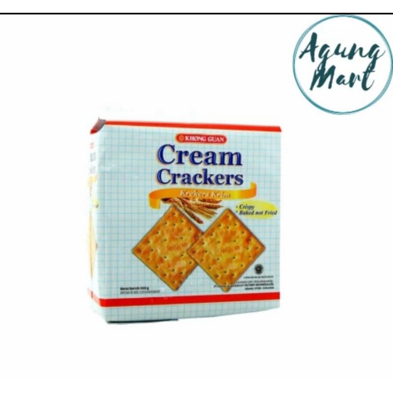 

khong guan cream crackers 300 gr