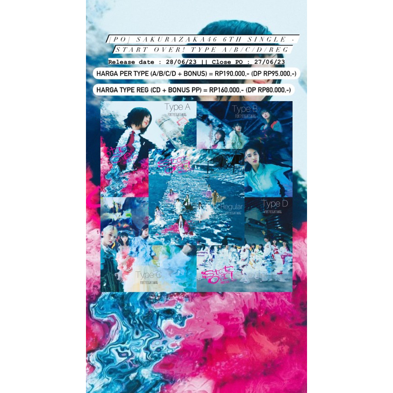Pelunasan Single Sakurazaka46 - Start Over