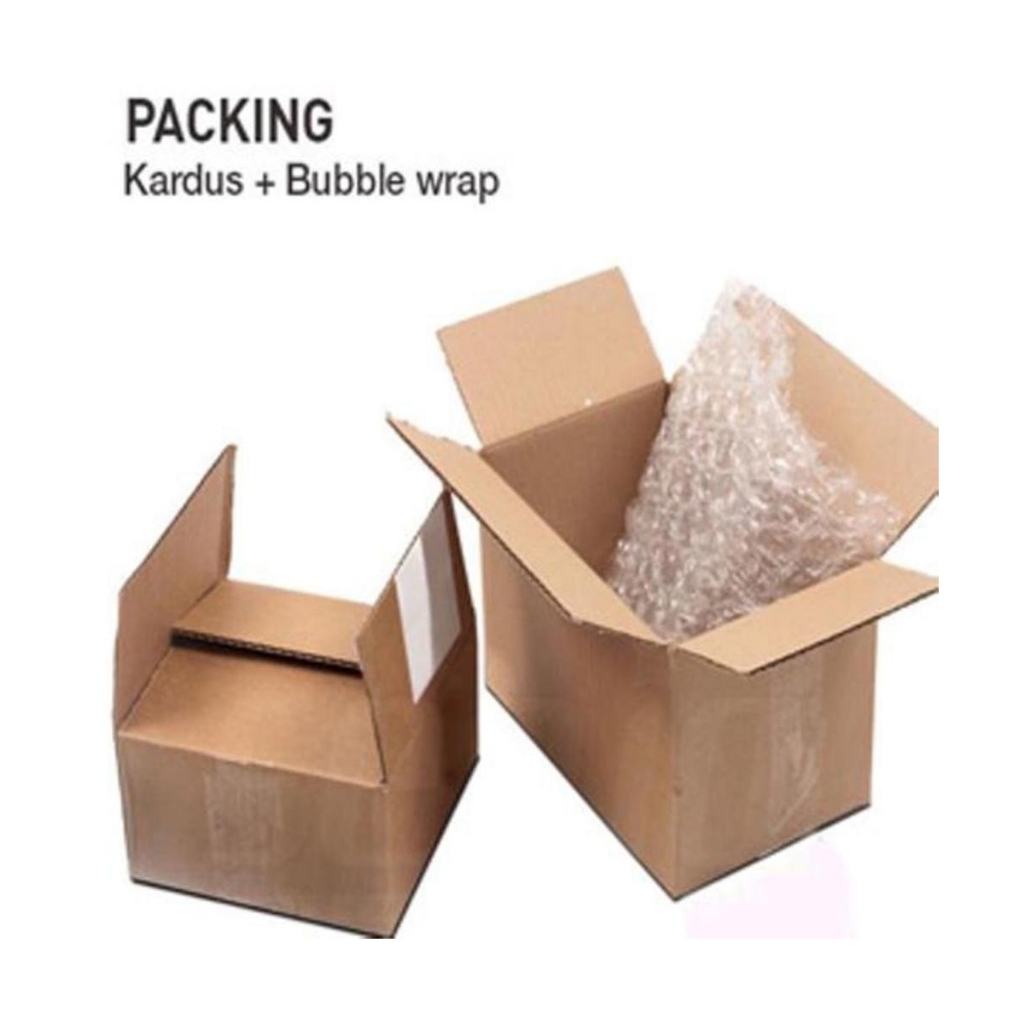 

PACKING DUS BUBBLEWRAP TAMBAHAN DUS BUBBLE