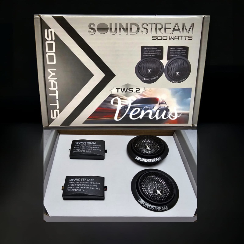 Speaker Tweeter - SOUNDSTREAM / SOUND STREAM - Harga Set