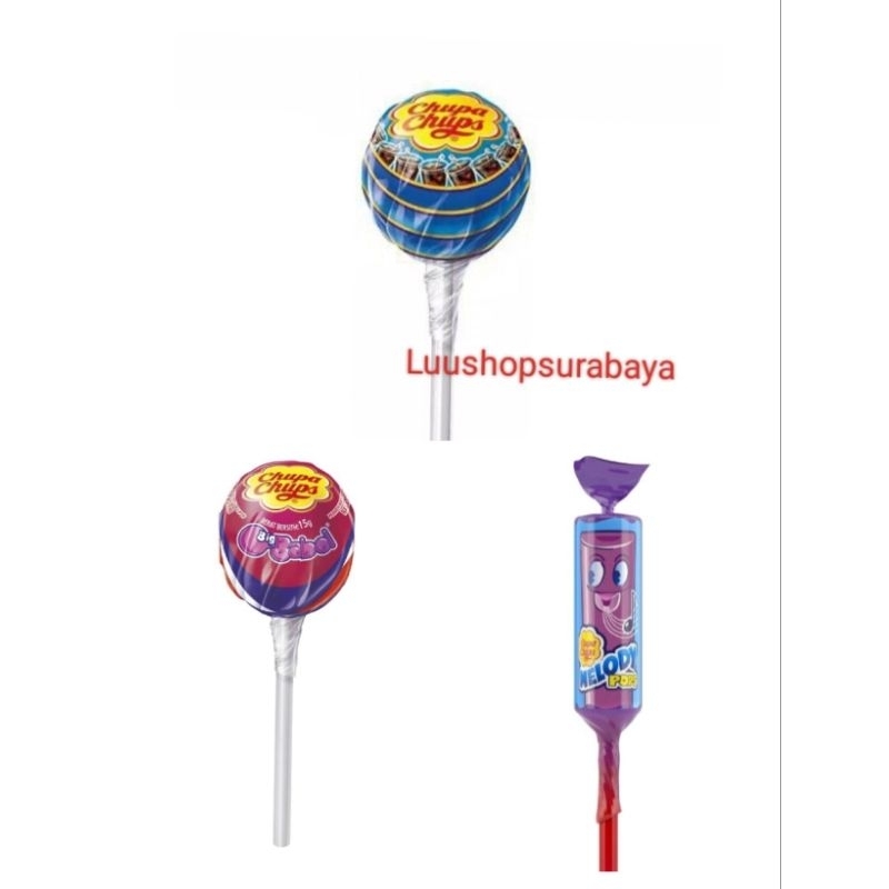 

Chupa Chups Permen Lolipop Paket Isi 3pcs
