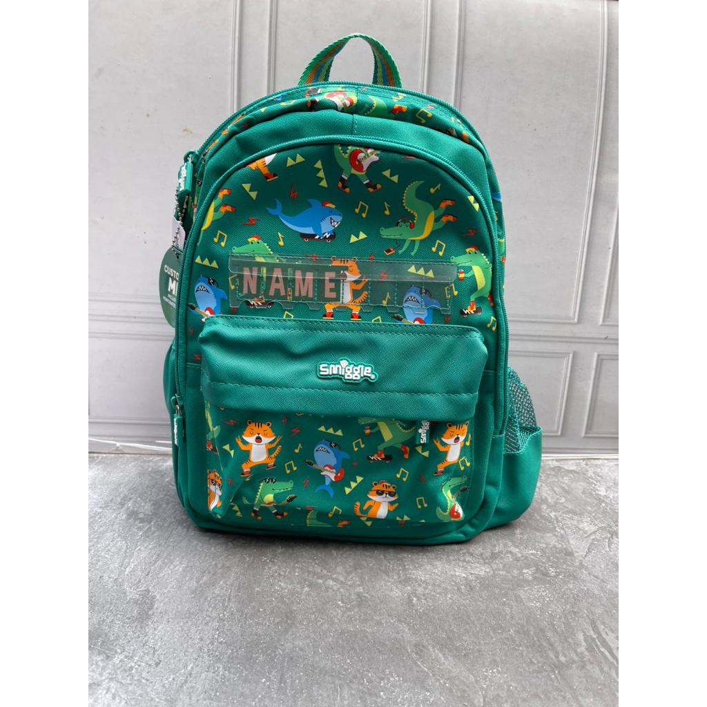 SMIGGLE LETS PLAY JUNIOR BACKPACK TIGER NAME - TAS RANSEL SMIGGLE