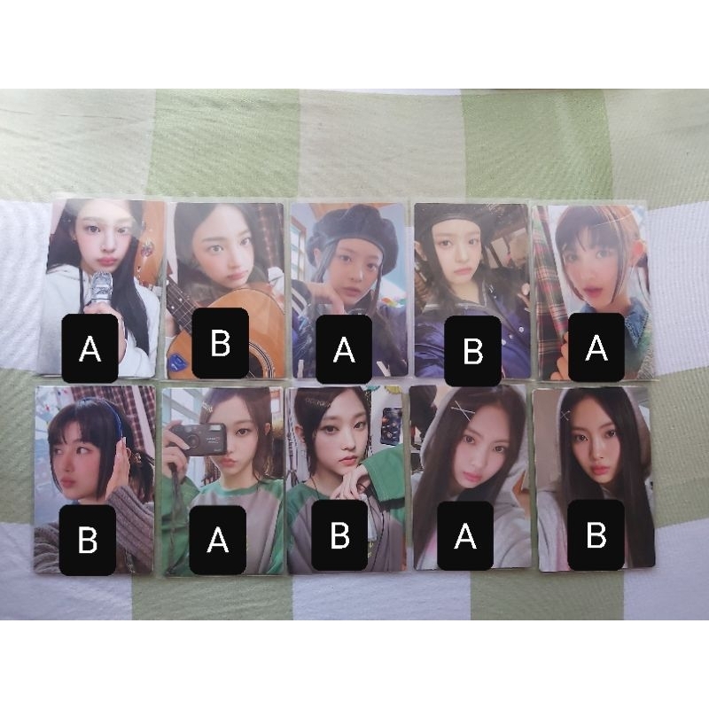 [READY] OFFICIAL PHOTOCARD NEWJEANS BUNNIES CAMP MINJI HANNI DANIELLE HAERIN HYEIN