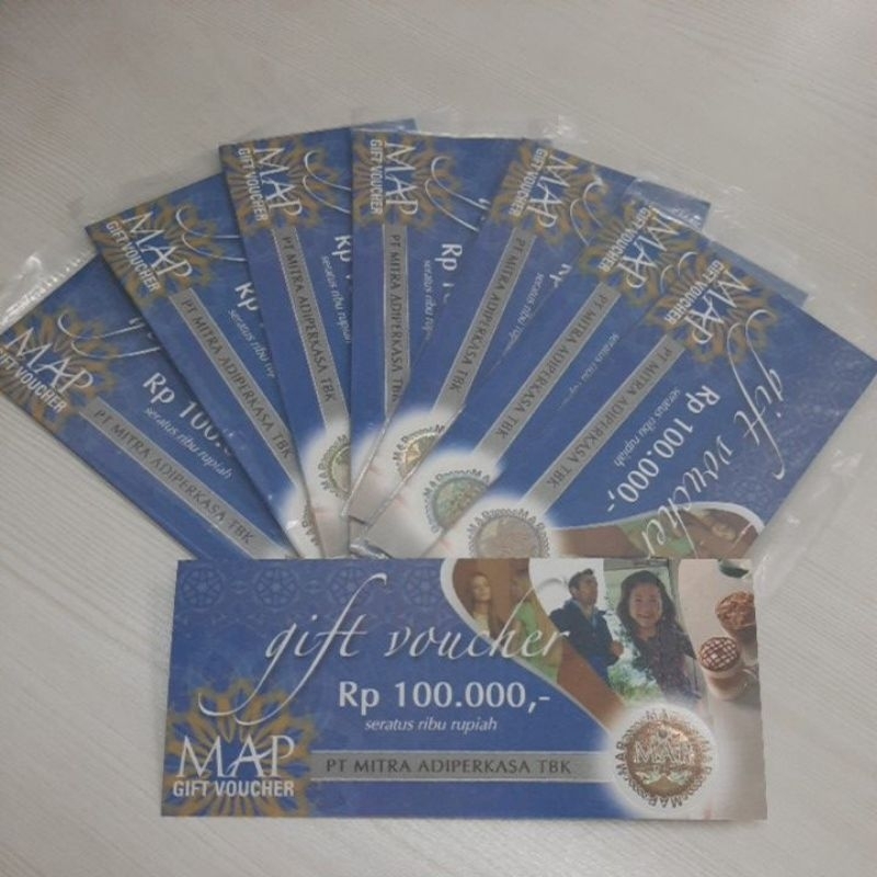 

Voucher MAP @ 100 ribu sebesar 7 Juta