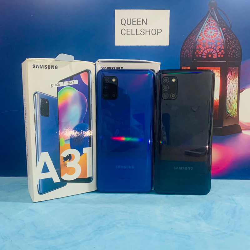 SAMSUNG GALAXY A31 6/128GB 8/128GB SECOND FULLSET BEKAS