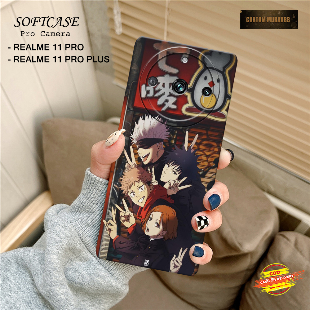 Case Realme 11 Pro/11 Pro Plus Terbaru - Fashion Case ANIME - Casing Hp Realme 11 Pro/11 Pro Plus - 