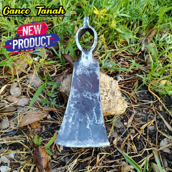 Cangkul ganco per baja asli - ganco tanah per baja tebal - pacul tanah tanpa sambungan