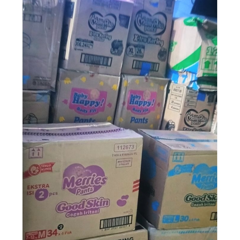 Pampers kartonan