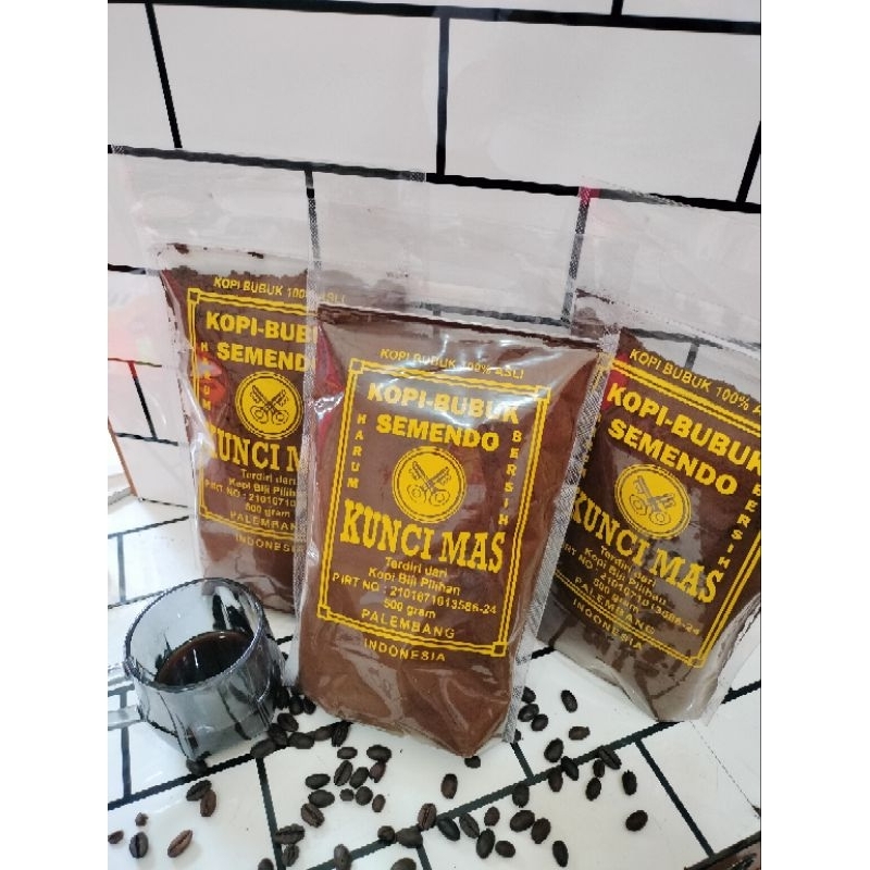 

Kopi Semendo Kunci Mas Palembang 500gr Kemasan Ziplock