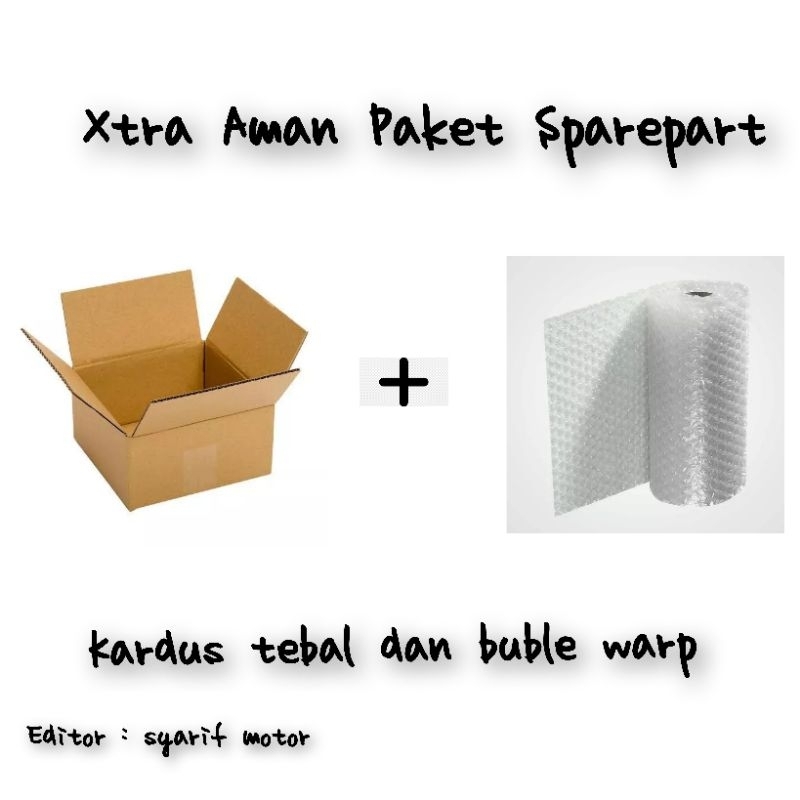 

Xtra Package Paket Aman Kardus Tebal Plus Buble Warp