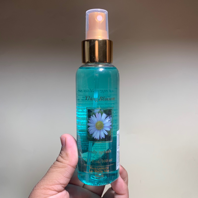 (preloved) eloi coco body splash y’lang blossom ylang blossom yves laroche la belle vie paris Côte d