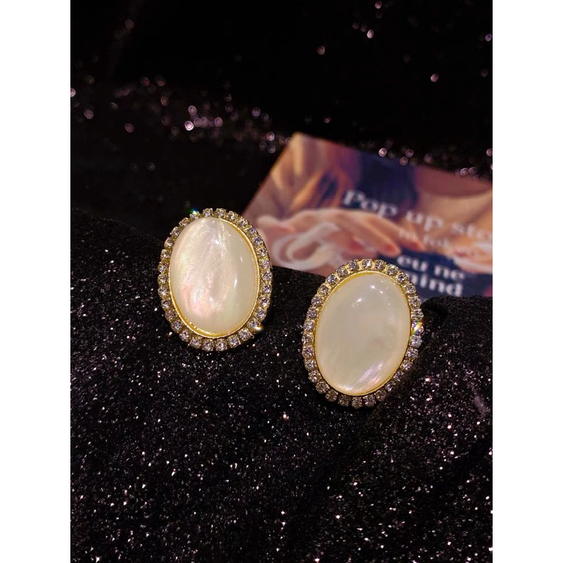 Brie Earring (925 Silver Stud) / Anting Stud Korea