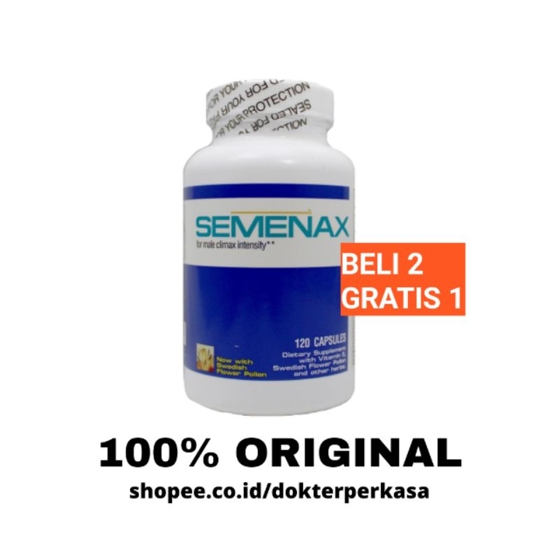 Obat Penyubur Sperma Pria Semenax Original Penambah Sperma Herbal
