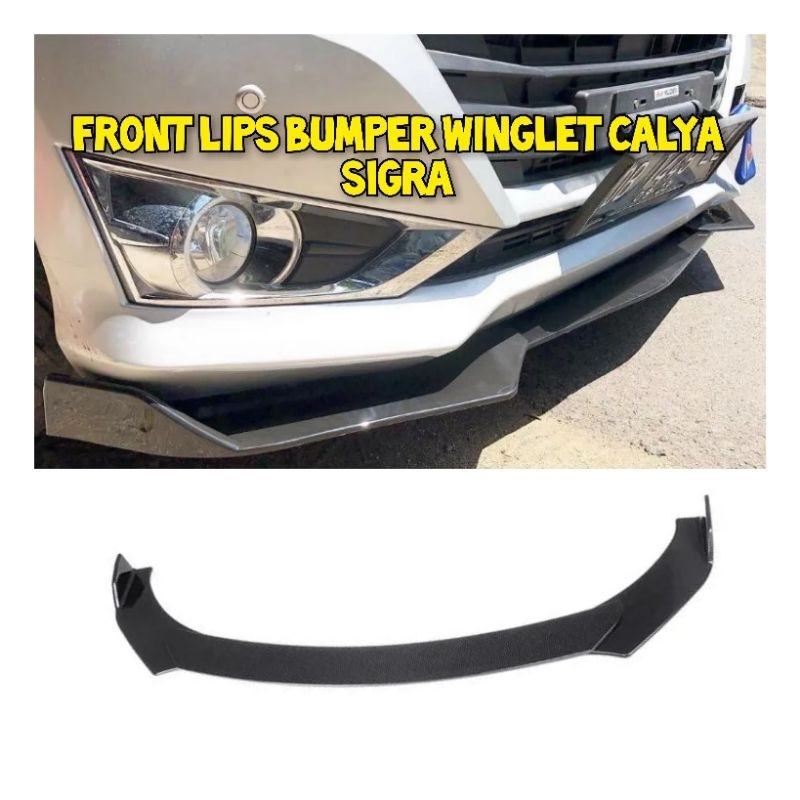 LIPS BUMPER DEPAN WINGLET CALYA/SIGRA