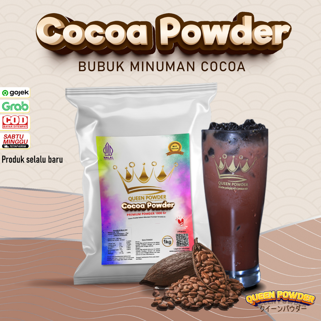 

Serbuk Bubuk Minuman Coklat Cocoa Powder Premium 1 Kg