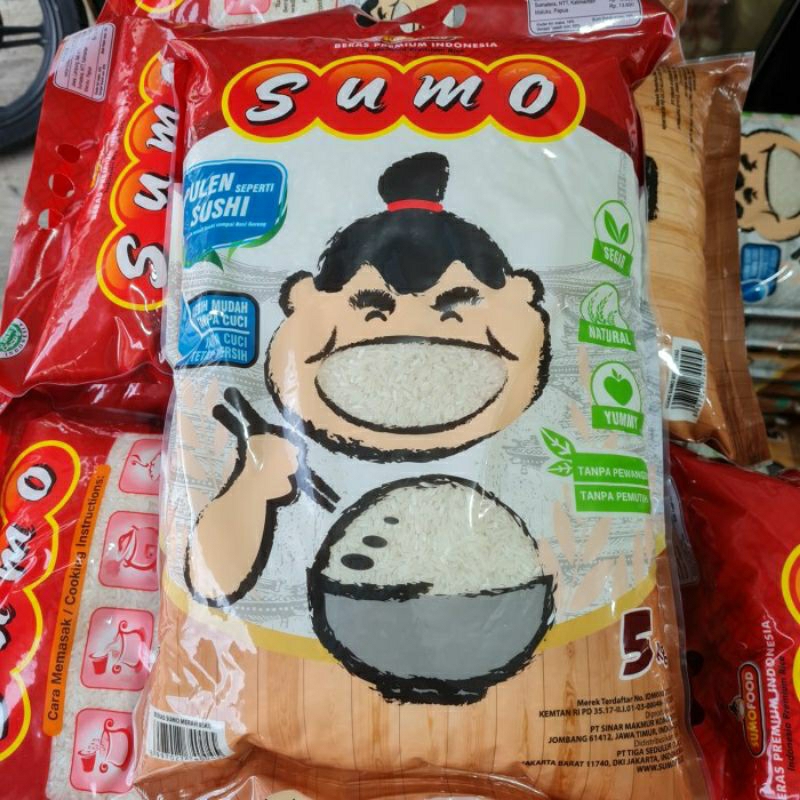 

BERAS SUMO 5KG pengiriman INSTAN