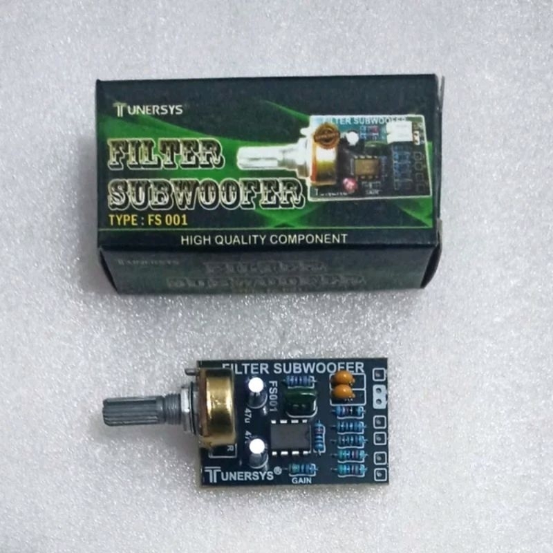 Filter Subwoofer Tunersys