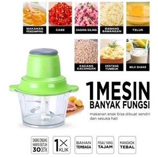 COD 850 GR BLENDER DAGING BELENDER BUMBU DAN  PENTOL  FOOD PROCESSOR MEAT GRINDER FOOD CHOPPER KAPSU