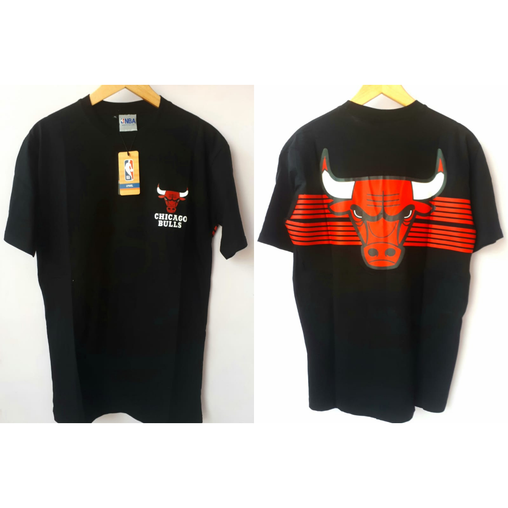 KAOS CHICAGO BULLS HITAM PUTIH QUALITY IMPORT