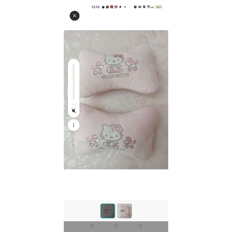 bantal mobil hello kitty