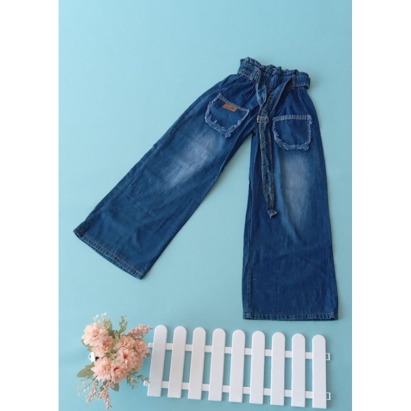 Celana Jeans Panjang Anak Perempuan By Kaka Dede Size L