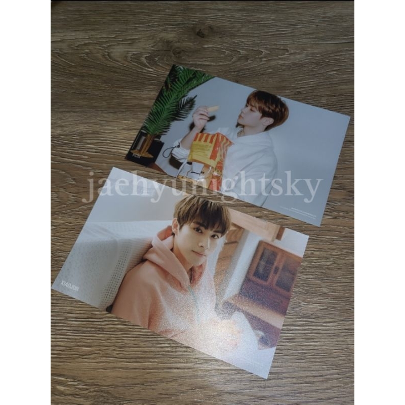 postcard wayv holiday xiaojun / kun