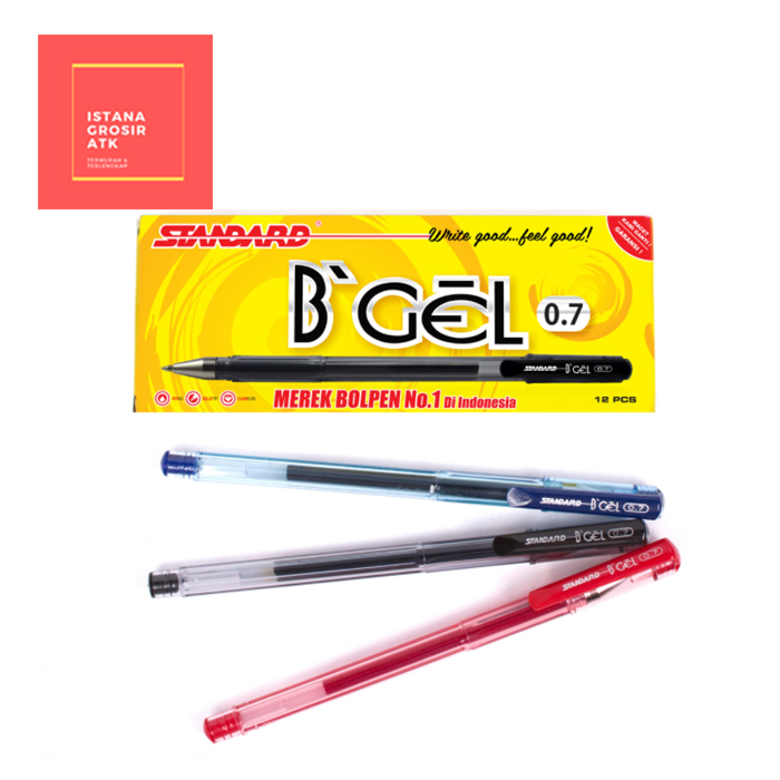 

Standar BGel pulpen bolpen pen ballpoint murah