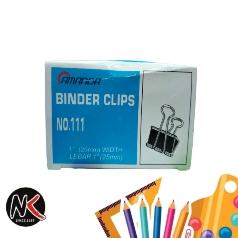 

Binder Clip /Penjepit Kertas No. 111