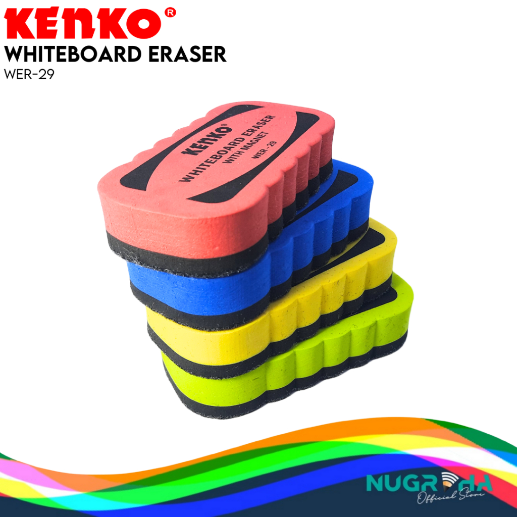 

Penghapus Papan Tulis/White Board Eraser Magnet Kenko WER-29