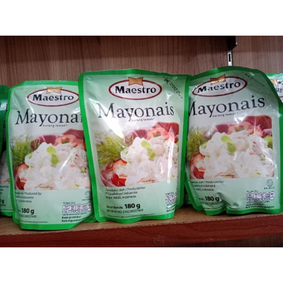 

mayonaise maestro 180 gram
