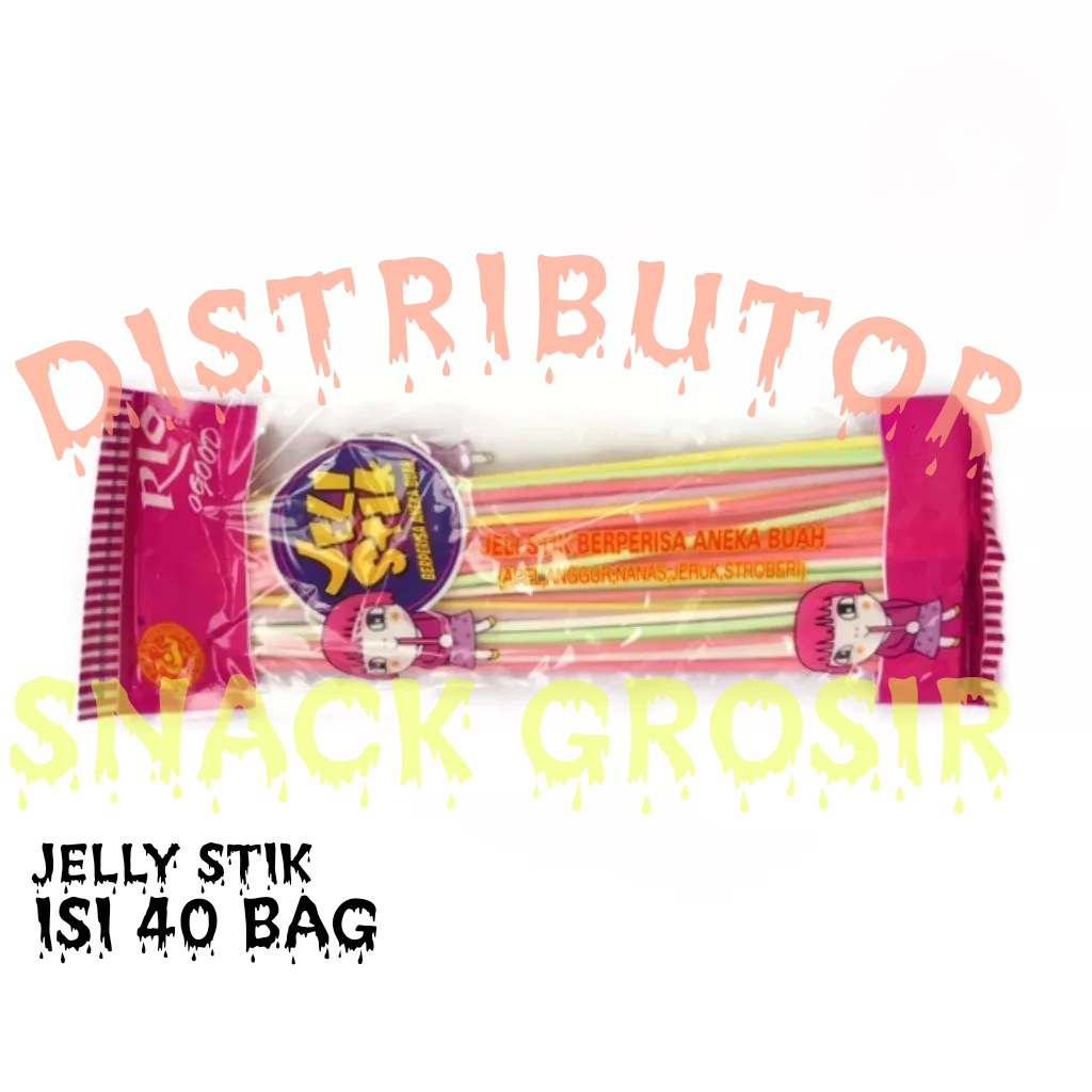 

Cemilan Anak Jelly Stik 1 Bal Distributor Snack Grosir Termurah Menerima Pesanan Massal