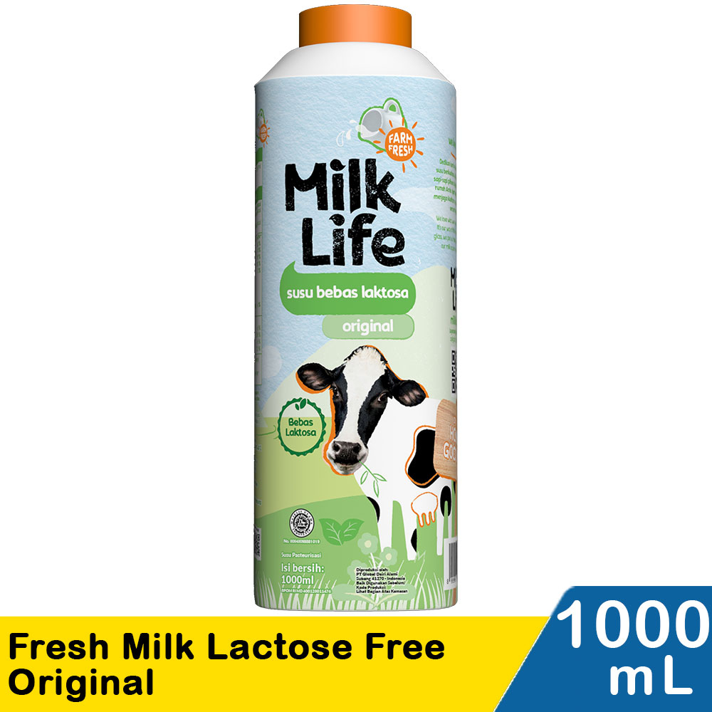 

Milk Life Fresh Milk Lactose Free Original 1000 ML