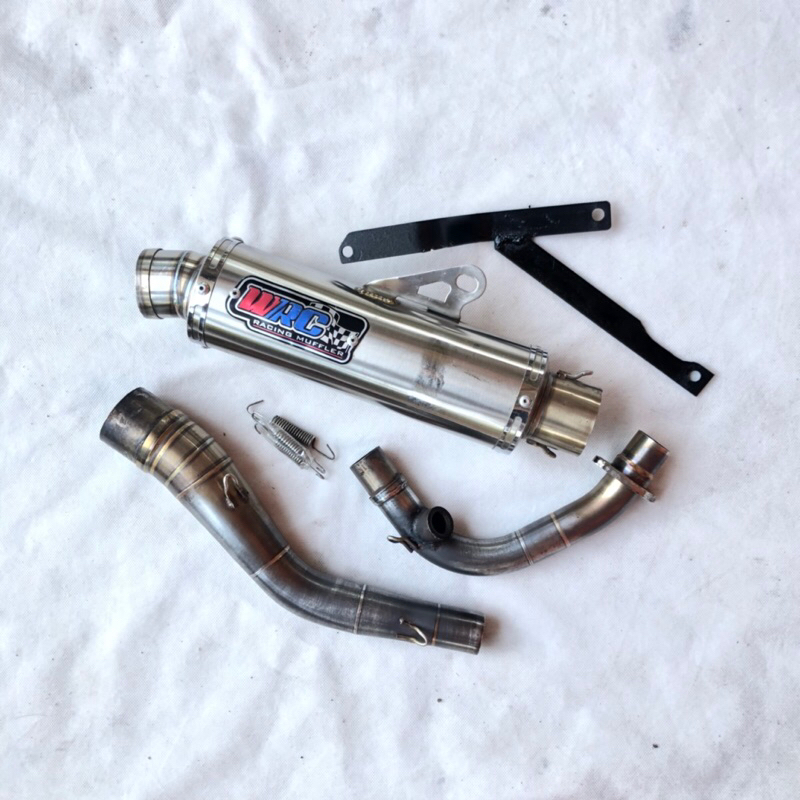 Knalpot Racing WRC Racing Exhaust Vespa Matic type Iget Second original