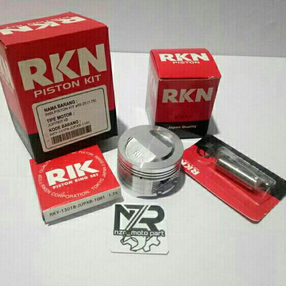PISTON KIT //SEHER SET RING BORE UP 55,25 MM PEN 13 YAMAHA JUPITER Z//NEW BURHAN VEGA R NEW VEGA ZR 