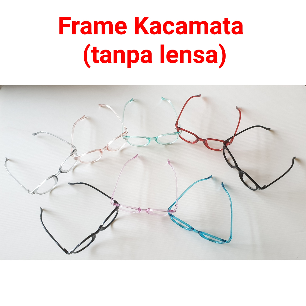 Frame Kacamata Dewasa Tanpa Lensa / Gagang Kacamata