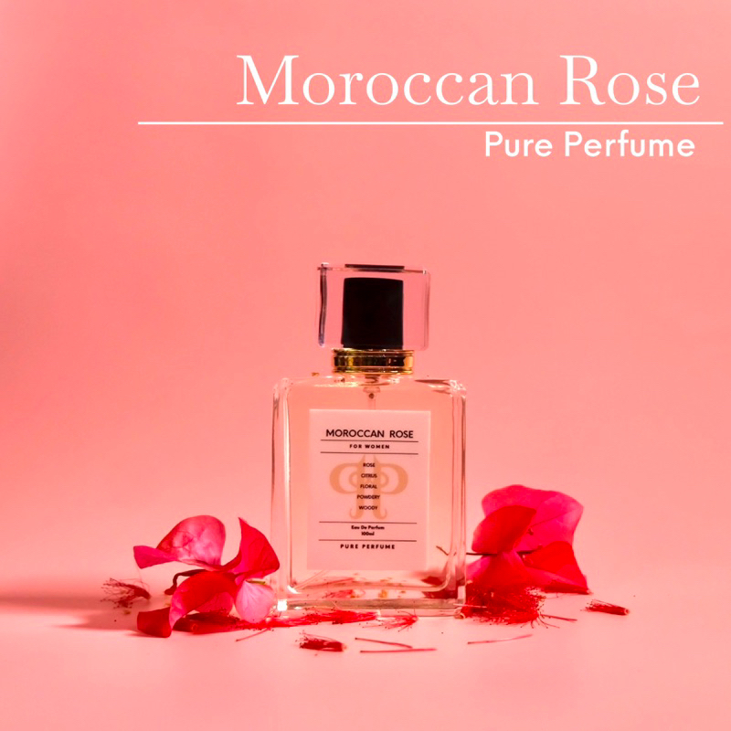 Pure Perfume Moroccan Rose 100ml Edp for Women