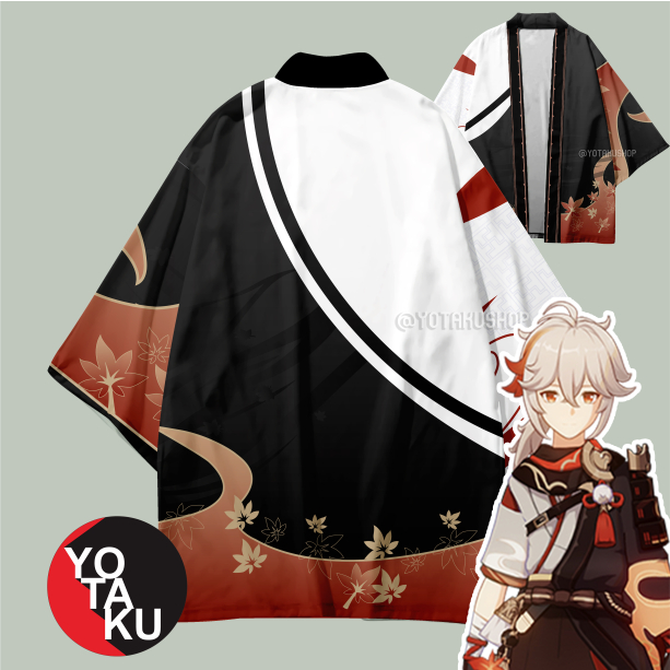 Haori Cardigan Game Genshin Impact Kazuha Cape Kostum Cosplay Jepang YOTAKUSHOP