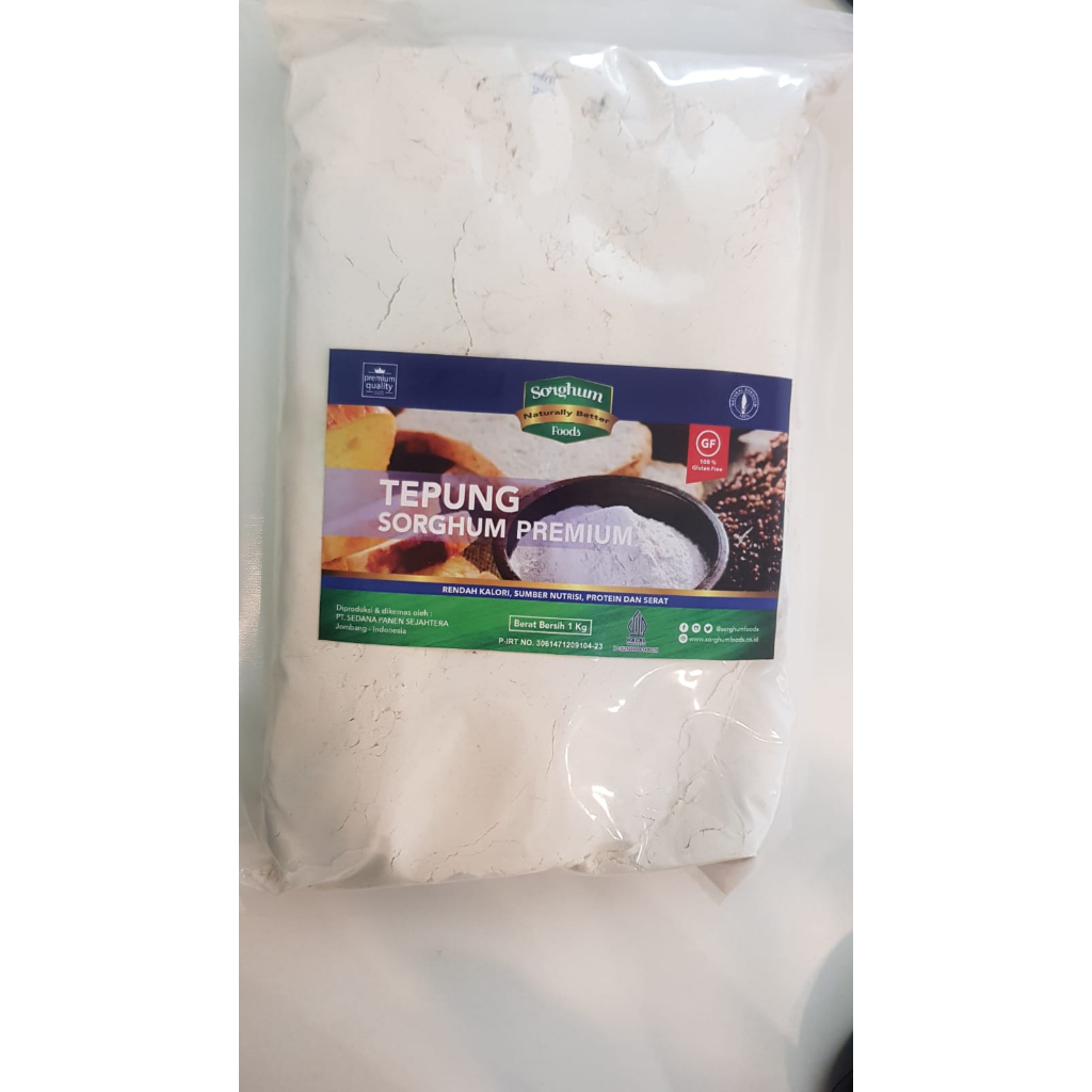 

SHIHA - Tepung Sorghum,Premium 1kg - Sorghum Foods