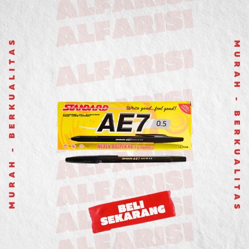 

Pena standard hitam AE7