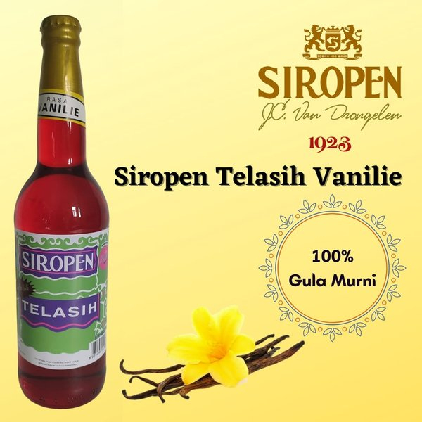 

Sirup Siropen Telasih Vanilla