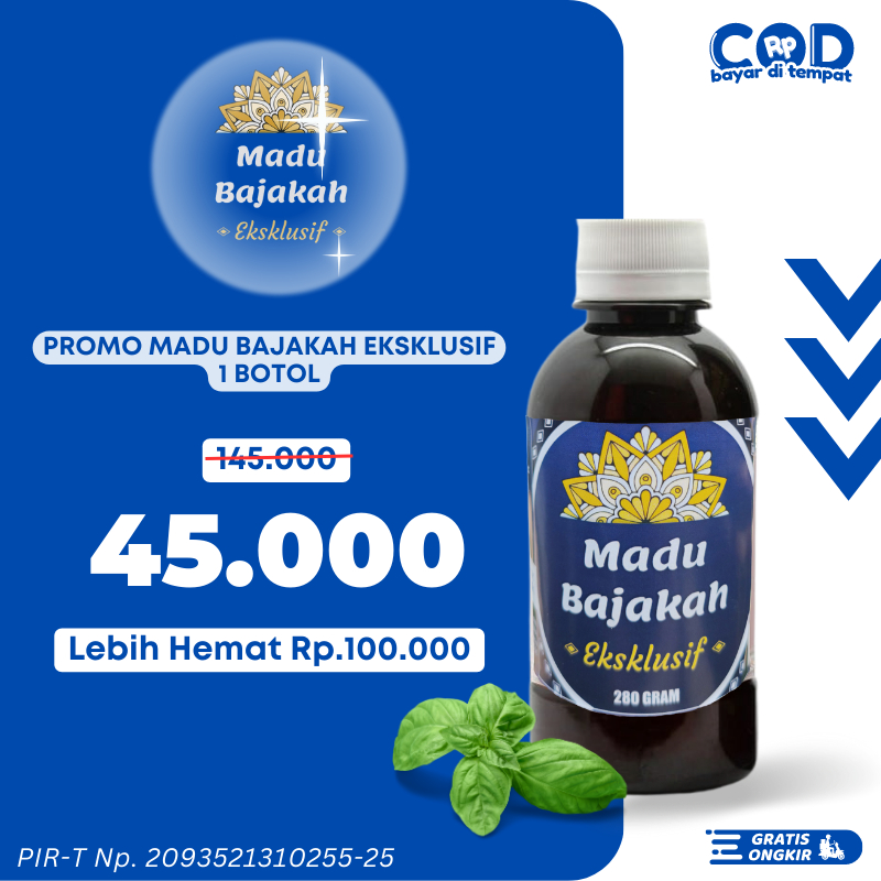

Madu Bajakah Obat Benjolan, Kanker, Kista, Stroke, Tumor 280 Gram