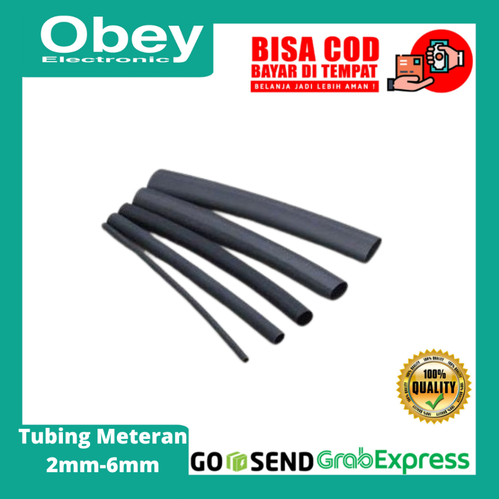Heat Shrink Tubing / Tubing /  Selang Bakar / Kabel bakar