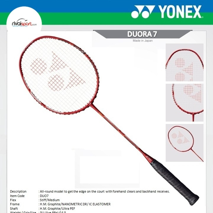 RAKET YONEX DUORA 7
