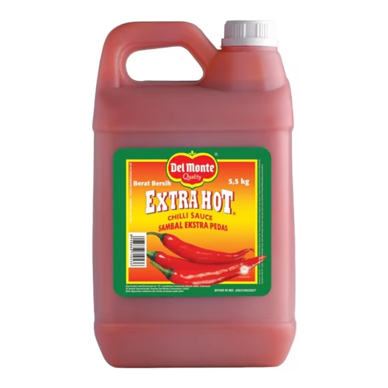 

saus sambal delmonte 1 derigen/ saos delmonte