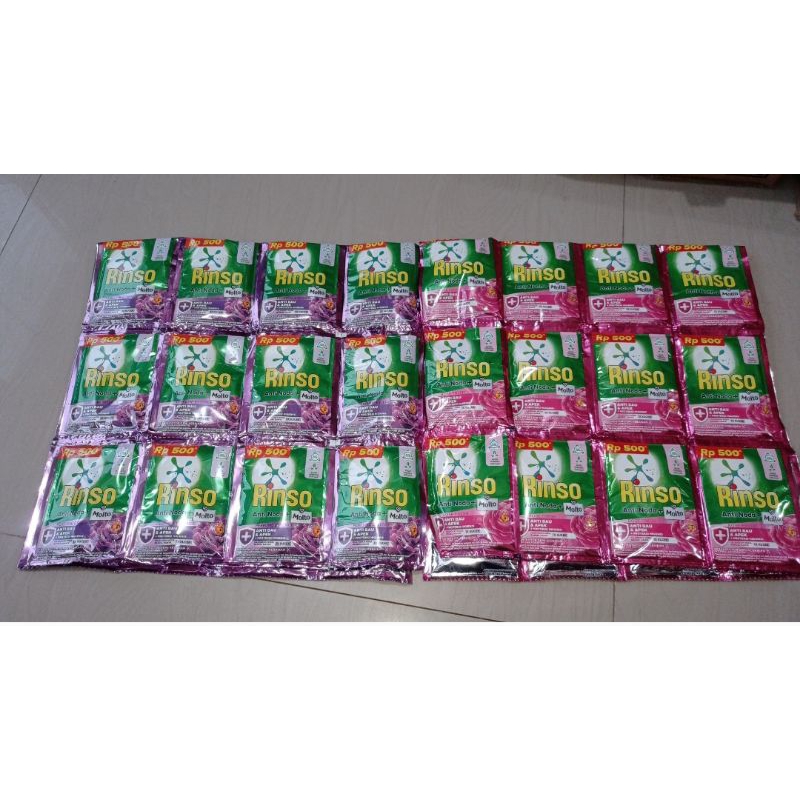 Rinso cair 500 isi 24 sachet