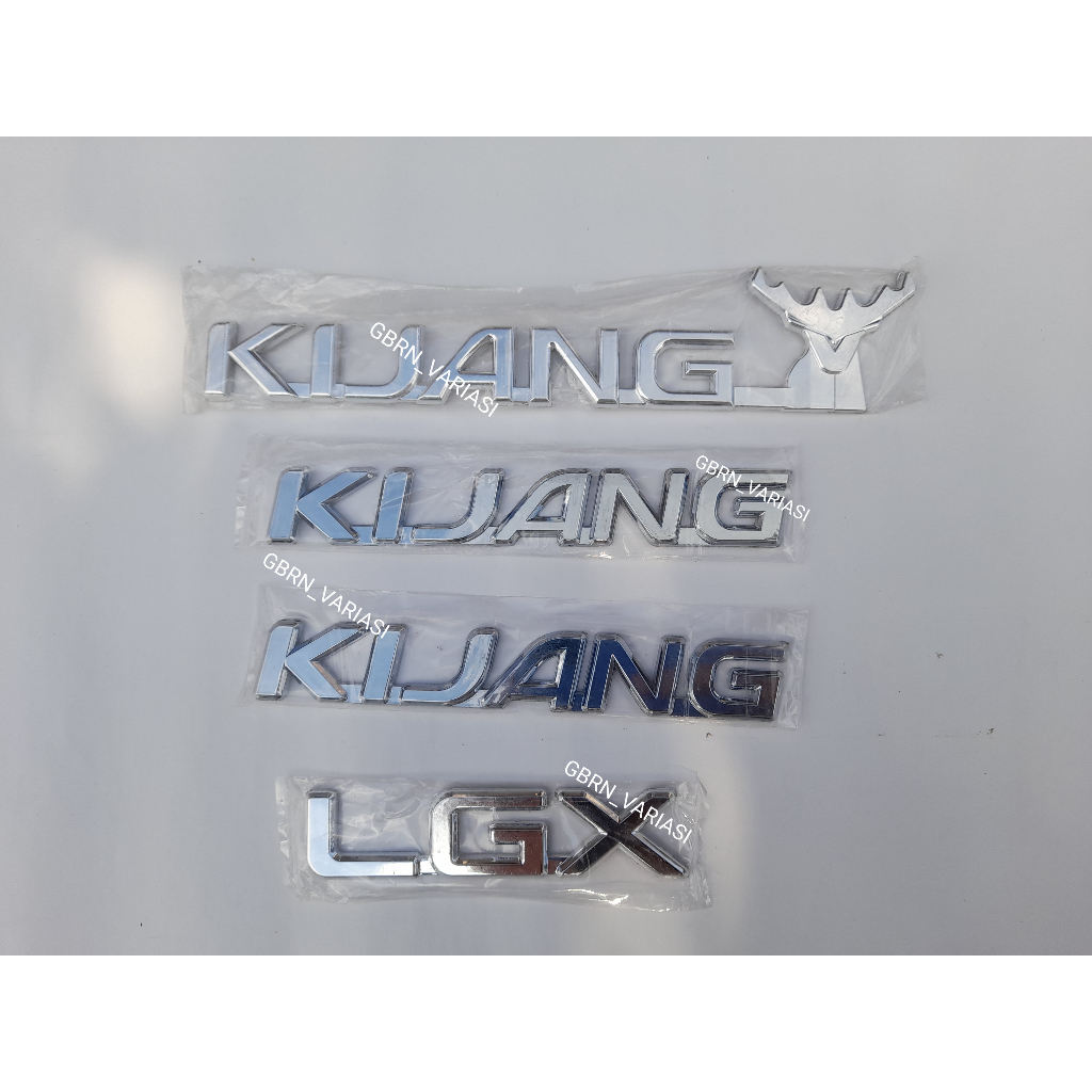 EMBLEM KIJANG KAPSUL LGX / Emblem kijang Lgx / Emblem Kepala Kijang Lgx Set